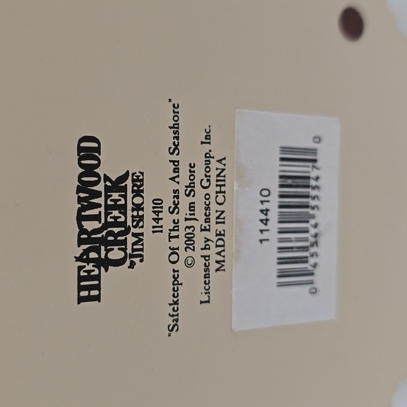 2003 Jim Shore Heartwood Creek Angel – Safe Keeper of the Sea & Seashores - Picture 9 of 9